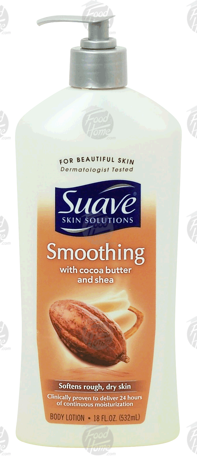 Suave Skin Solutions smoothing body lotion, cocoa butter with shea Full-Size Picture